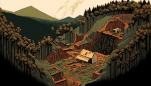 Kohleabbau RWE Deal Illustration Lützerath